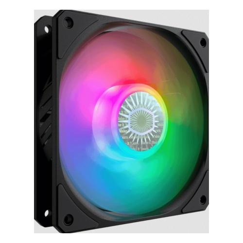 купить Вентилятор для корпуса CoolerMaster SickleFlow 120, 120mm 4 pin RGB MFX-B2DN-18NPA-R1 в Алматы