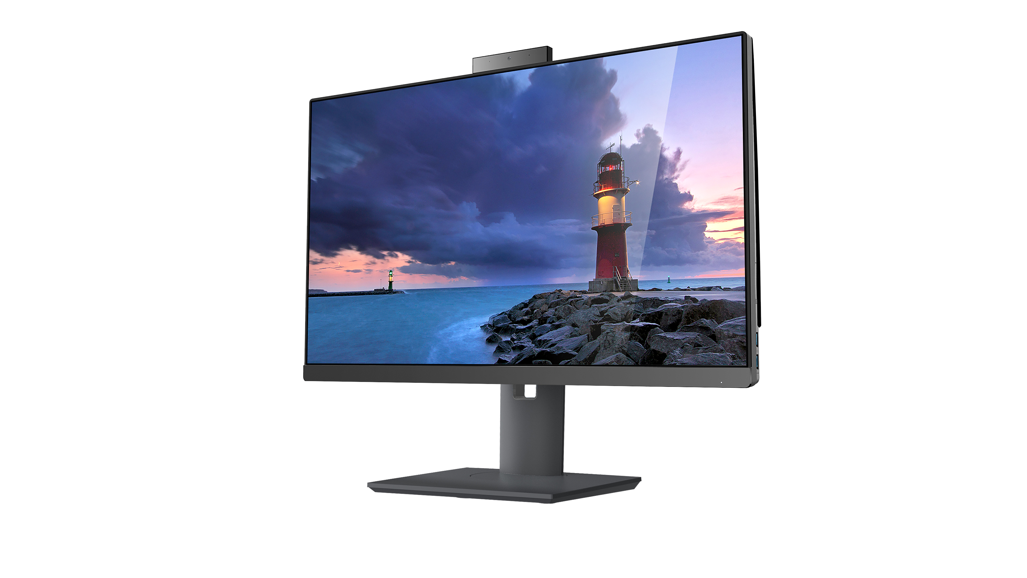 купить Моноблок PIO 27* SMART K70-H510 <1920*1080 FHD VA, H510i MB, 120W, Cooler, Wi-Fi, BT, Camera> в Алматы