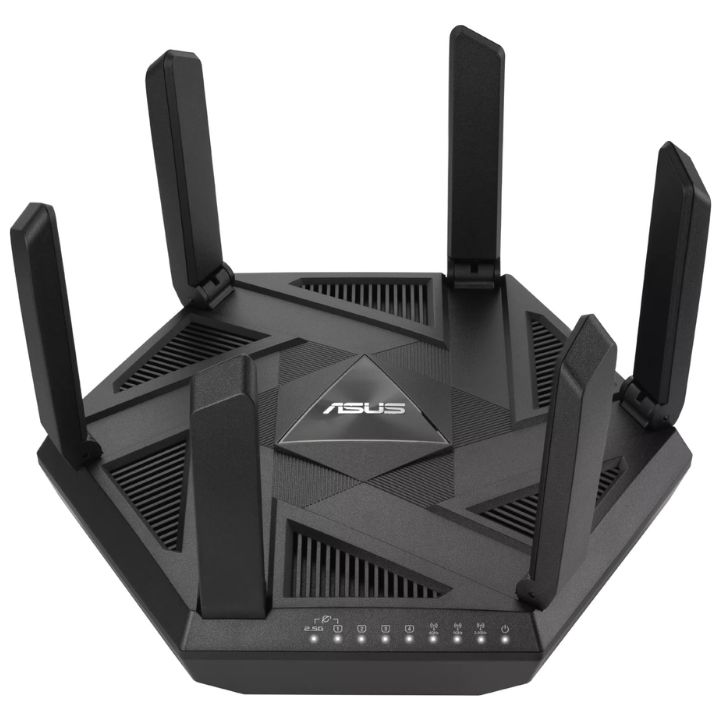 купить Wi-Fi Роутер ASUS RT-AXE7800, Wi-Fi 6E, 802.11ax, 574+4804+2402Mbs, AiMesh, 2.5G+WLAN+3xGLAN, USB в Алматы