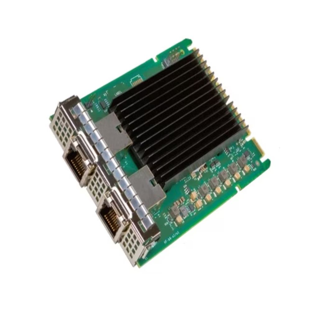 купить Сетевая карта Dell/Intel E610-XAT2 Dual Port 10GbE Base-T OCP 3.0 +Sec Customer Kit в Алматы