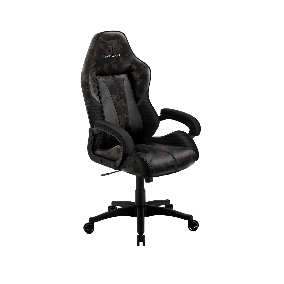 купить Игровое компьютерное кресло, ThunderX3, BC1 Black Hawk, Искусственная кожа PU AIR, (Ш)65*(Г)75*(В)118 (128) см,Чёрно-Серый (Камуфляж) в Алматы