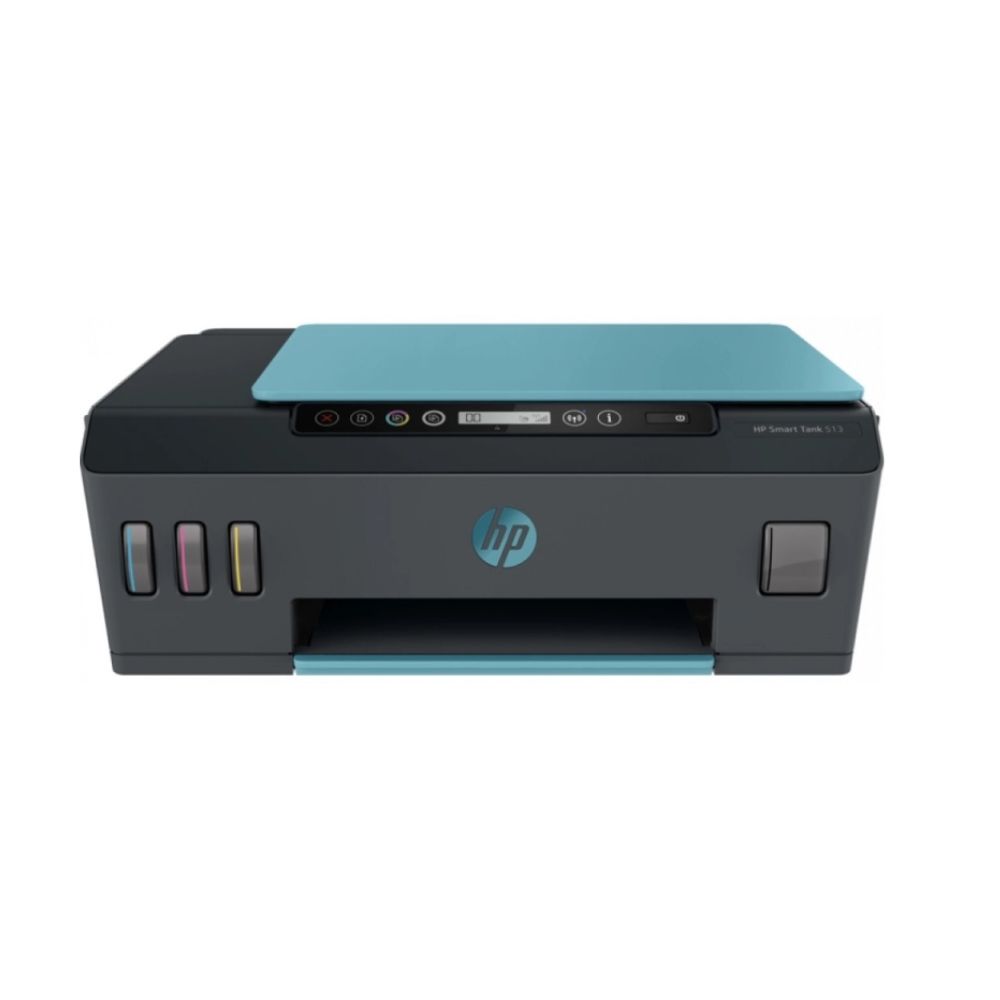 Купить МФУ HP Smart Tank 513, A4, print 4800x1200dpi, 11/5ppm, scan 1200x1200dpi, 4color, USB, Wi-Fi 9JF88A в Алматы