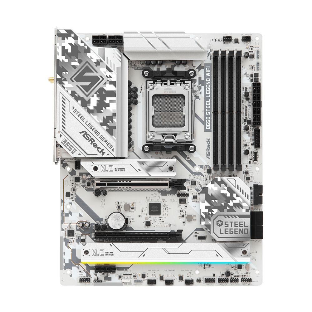 Материнская плата asrock b650 steel legend wifi