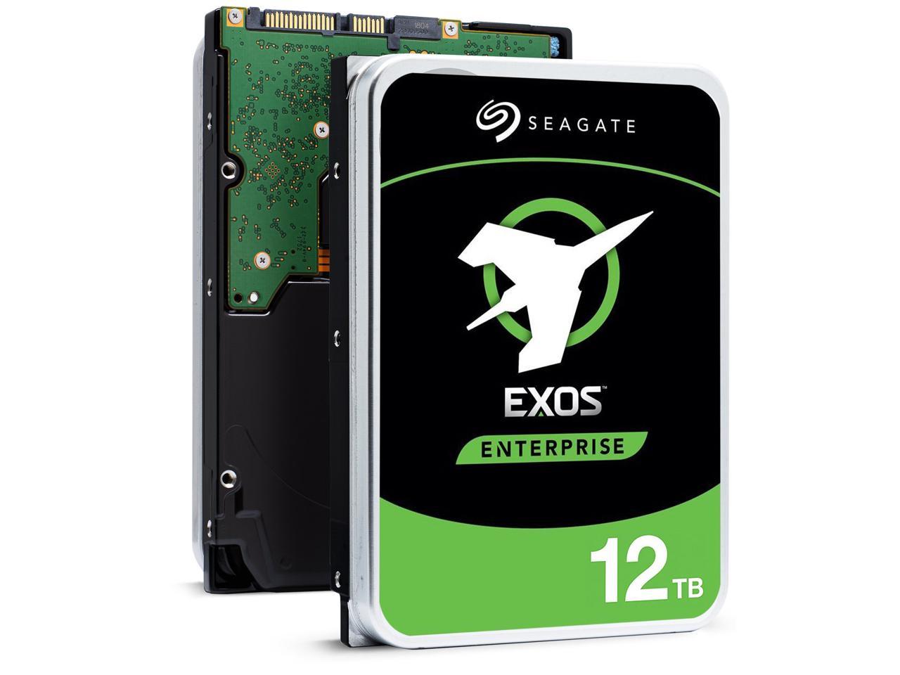 купить Жёсткий диск HDD 12 Tb SATA 6Gb/s Seagate Exos X16 ST12000NM001G 3.5* 7200rpm 256Mb в Алматы