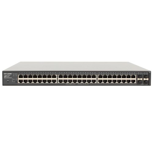 купить Коммутатор, TP-Link, T1600G-52PS, 19-дюймовый стоечный, 48 портов 10/100/1000M   4 SFP, Управляемый (Smart), PoE , Корпус металл, 1U в Алматы