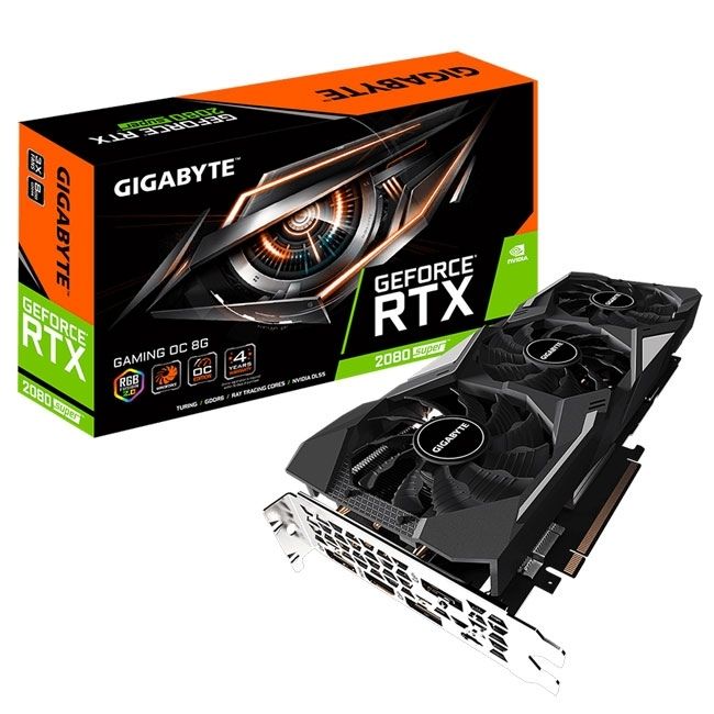 купить Видеокарта, Gigabyte, RTX2070 SUPER GAMING OC 8G (GV-N207SGAMING OC-8GC/GD)  в Алматы