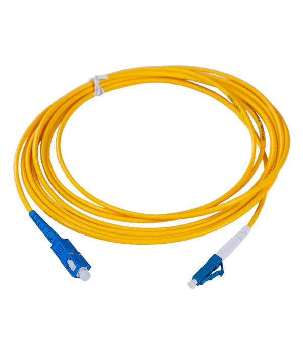 купить Патч Корд Оптоволоконный,, LC/UPC-LC/UPC SM 9/125 Duplex 2.0мм 5 м, Жёлтый, Пол. Пакет в Алматы