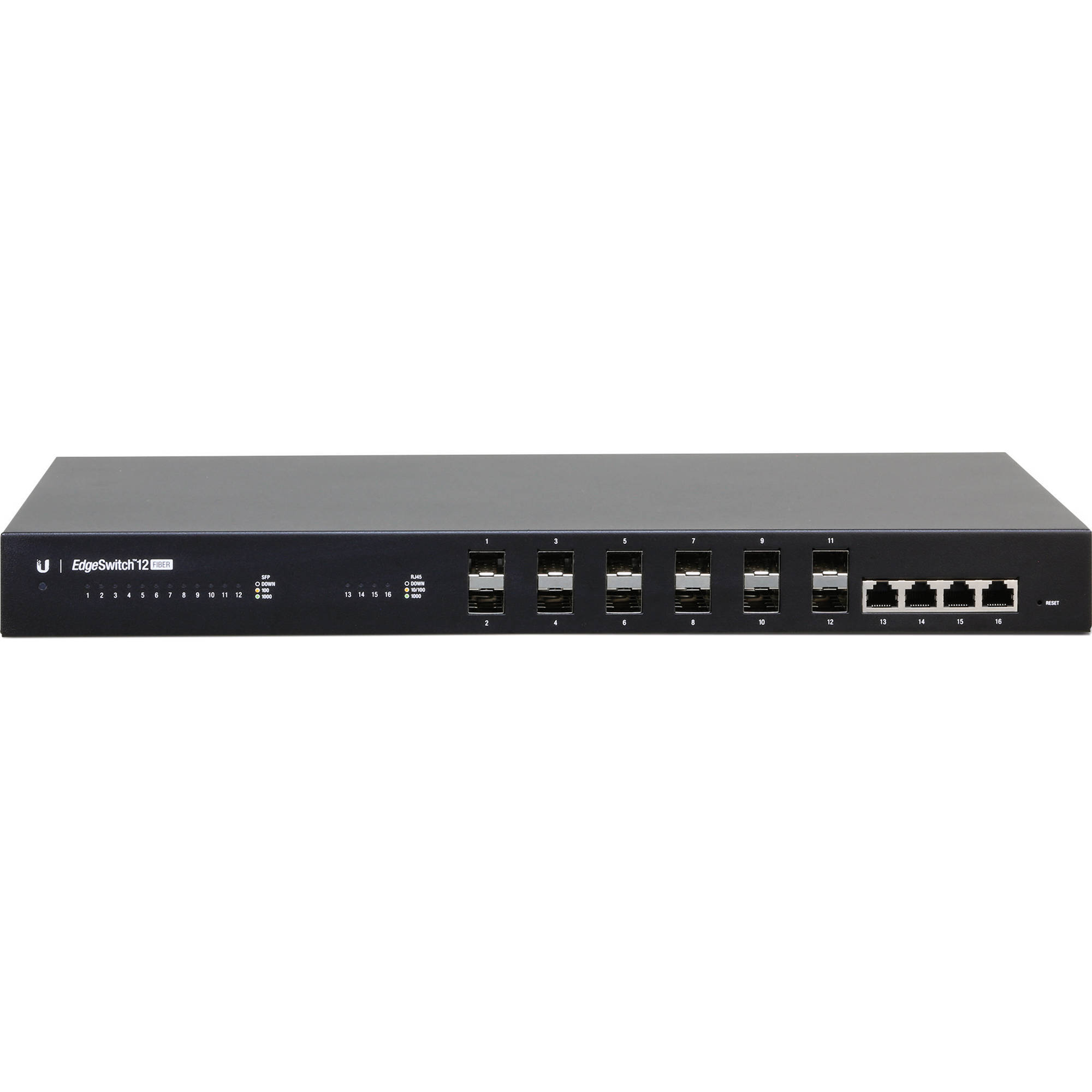 купить Коммутатор 12PORT SFP 4 10G ES-12F UBIQUITI в Алматы