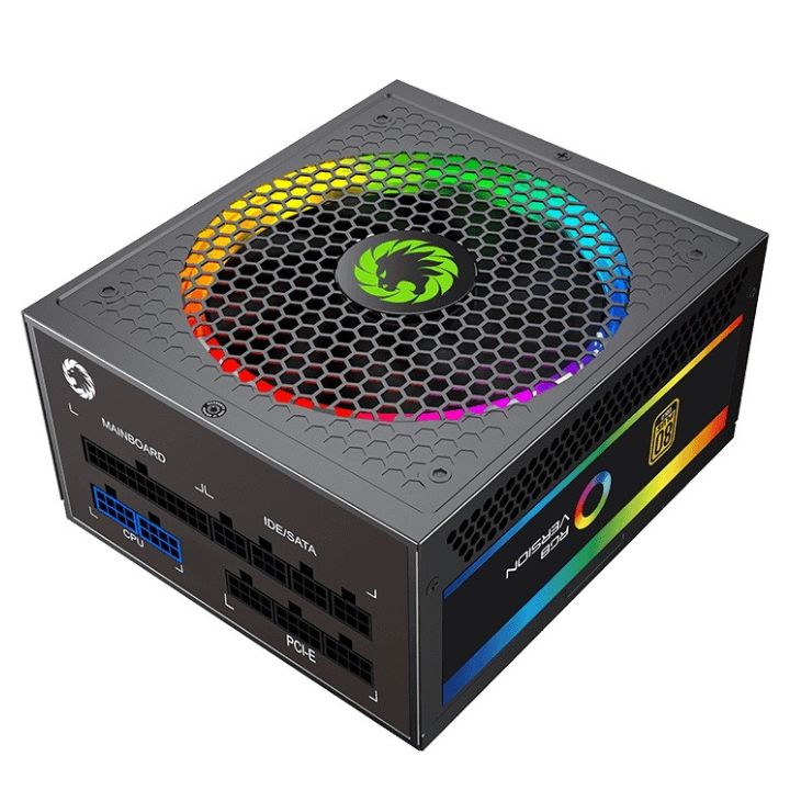 купить Блок питания Gamemax RGB 550W Rainbow (Gold) в Алматы