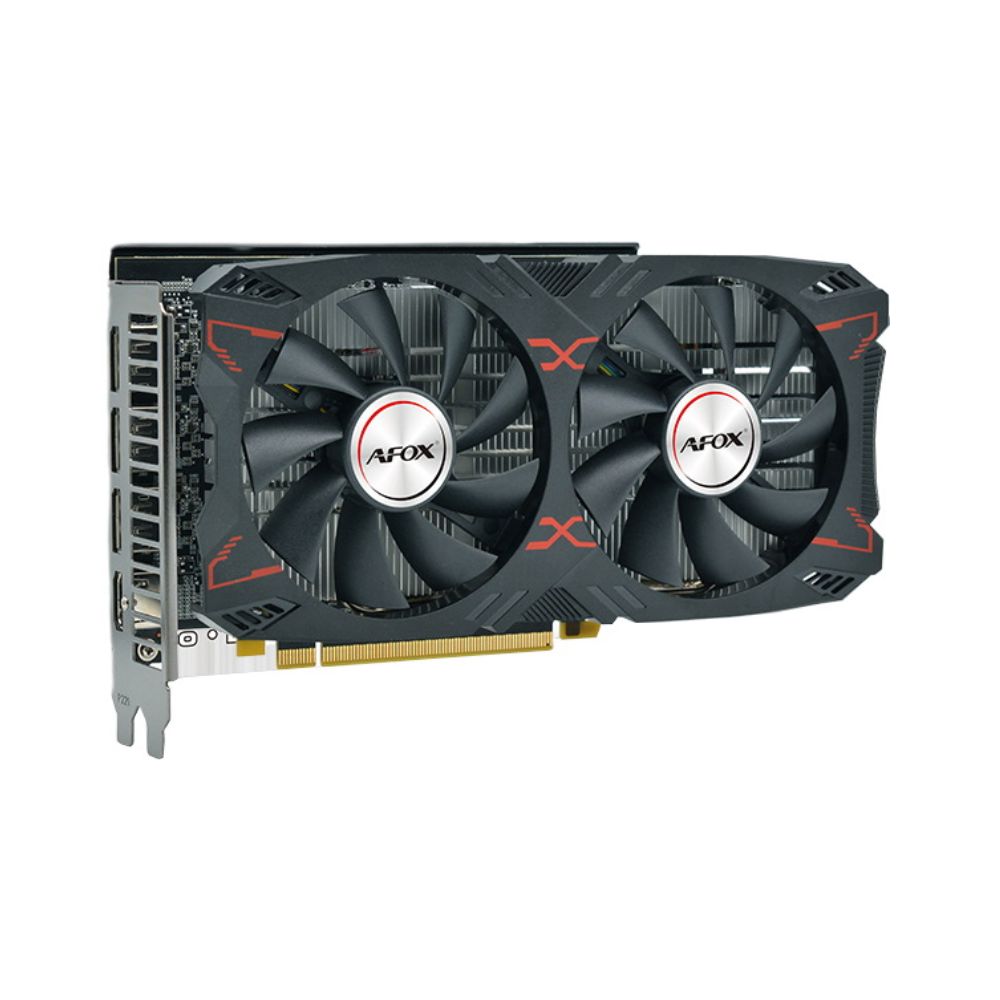 купить GPU AMD, 8 GB, Afox RX 5500 XT [AFRX5500XT-8GD6H7], HDMI/3DP, GDDR6/128-bit в Алматы