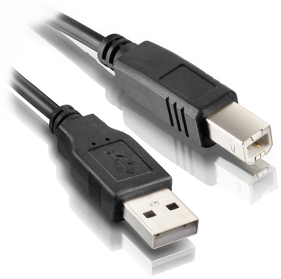 купить Кабель USB 2.0 Ritmix RCC-060  AM-BM, 1.8m, медный, никелированный в Алматы
