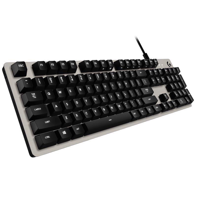 купить Клавиатура игровая Logitech G413 SILVER (механическая, белая подсветка) в Алматы