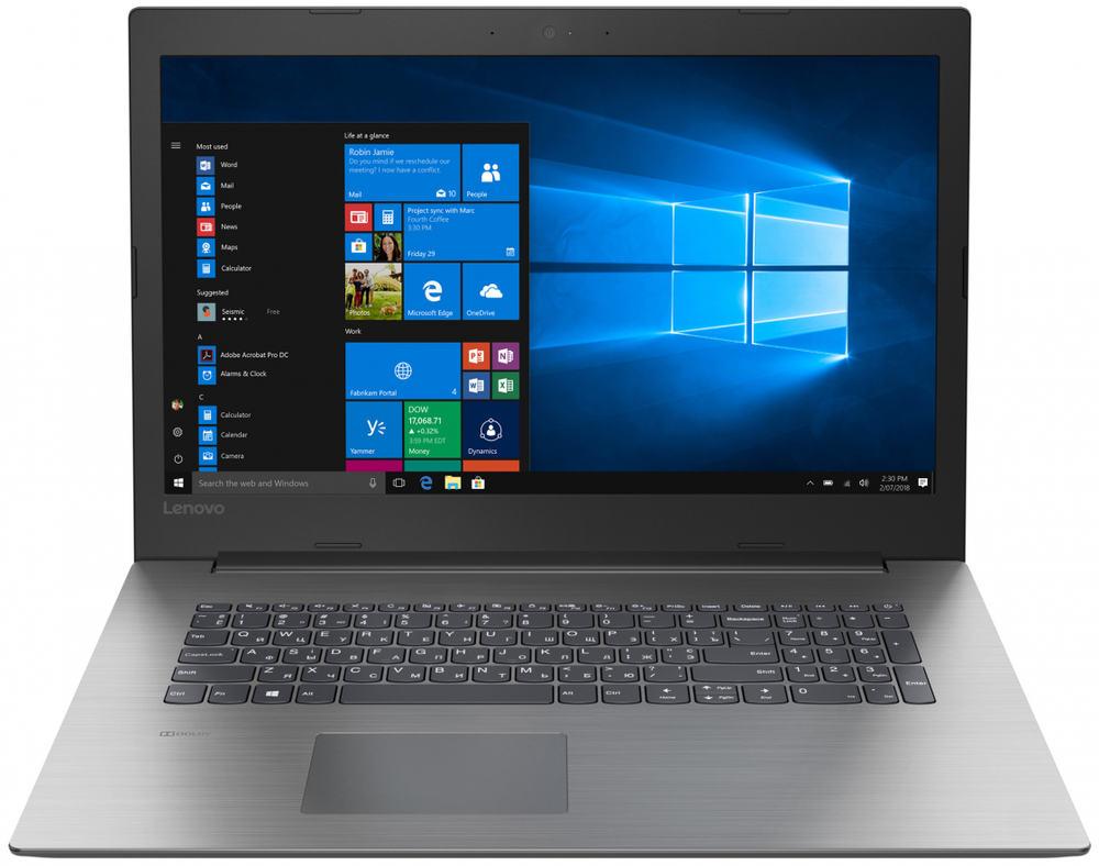 купить Ноутбук Lenovo IdeaPad 330-17IKB  17.3** HD+(1600x900) nonGLARE/Intel Core i3-7130U 2.70GHz Dual/4GB/1TB/GF MX110 2GB/noDVD/WiFi/BT4.1/0.3MP/USB-C/3cell/2.80kg/Windows 10 Home/1Y/BLACK в Алматы