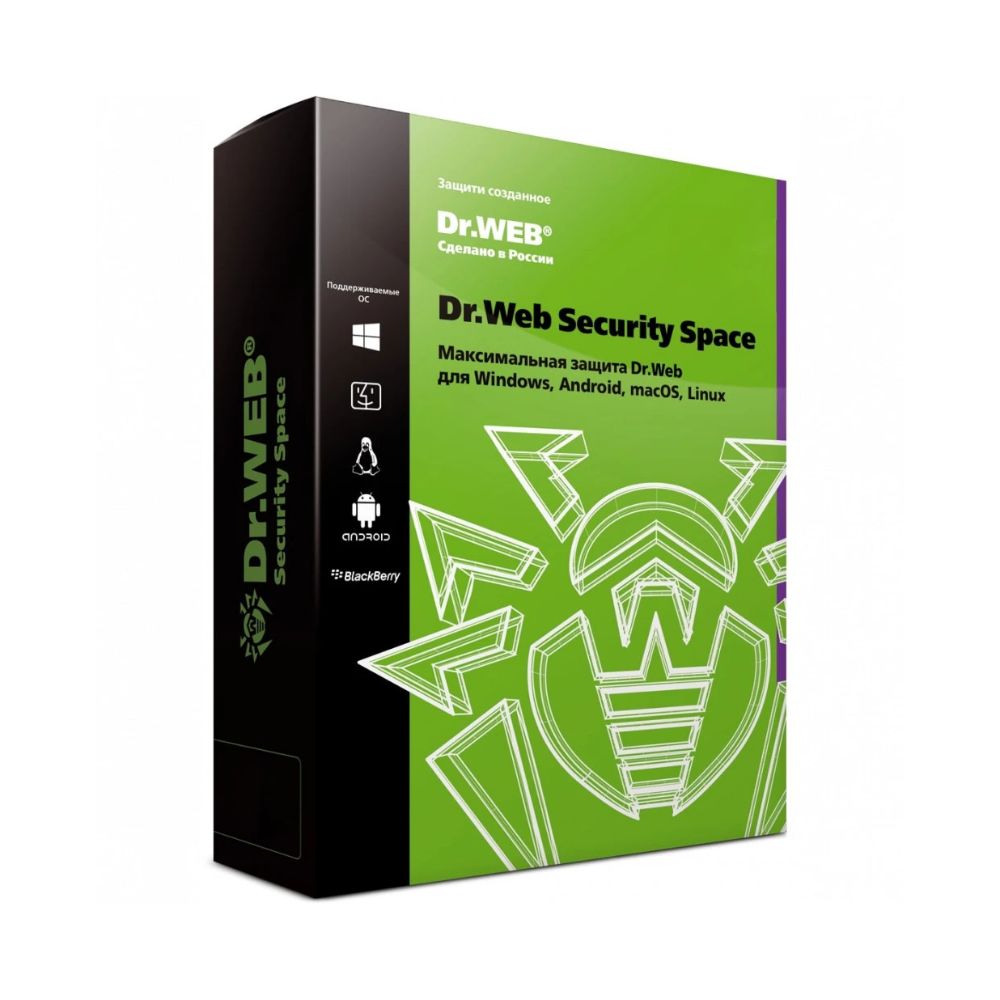 купить Dr.Web Security Space на 24 м., 4 ПК, продление лицензии в Алматы