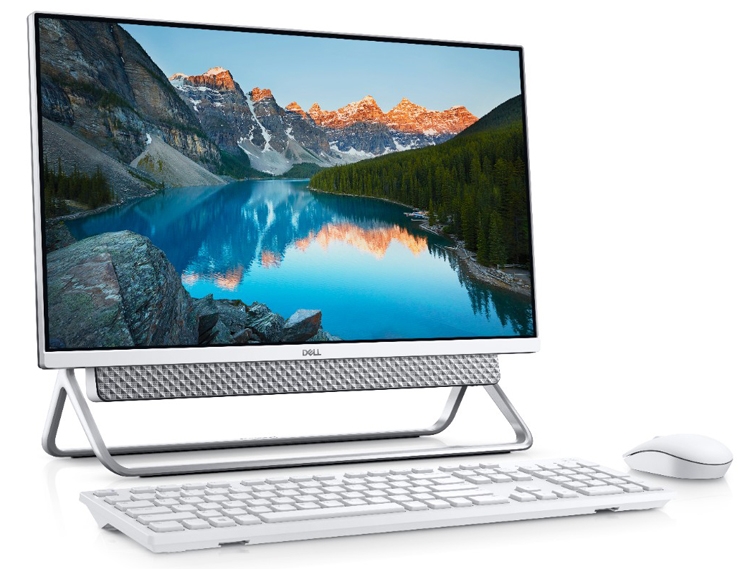 купить Моноблок Dell/Inspiron AIO 5490/Core i7/10510U/1,8 GHz/8 Gb/512+1000 Gb/Nо ODD/GeForce/MX110 2GB/2 Gb/Windows 10/Home/64/23.8 **/FHD/1920x1080 Pix в Алматы