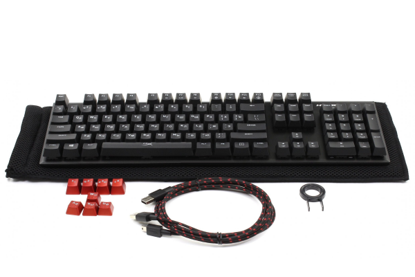 купить Клавиатура, HyperX, HX-KB1BL1-RU/A5, Alloy FPS Mechanical Gaming CHERRY MX BLUE в Алматы