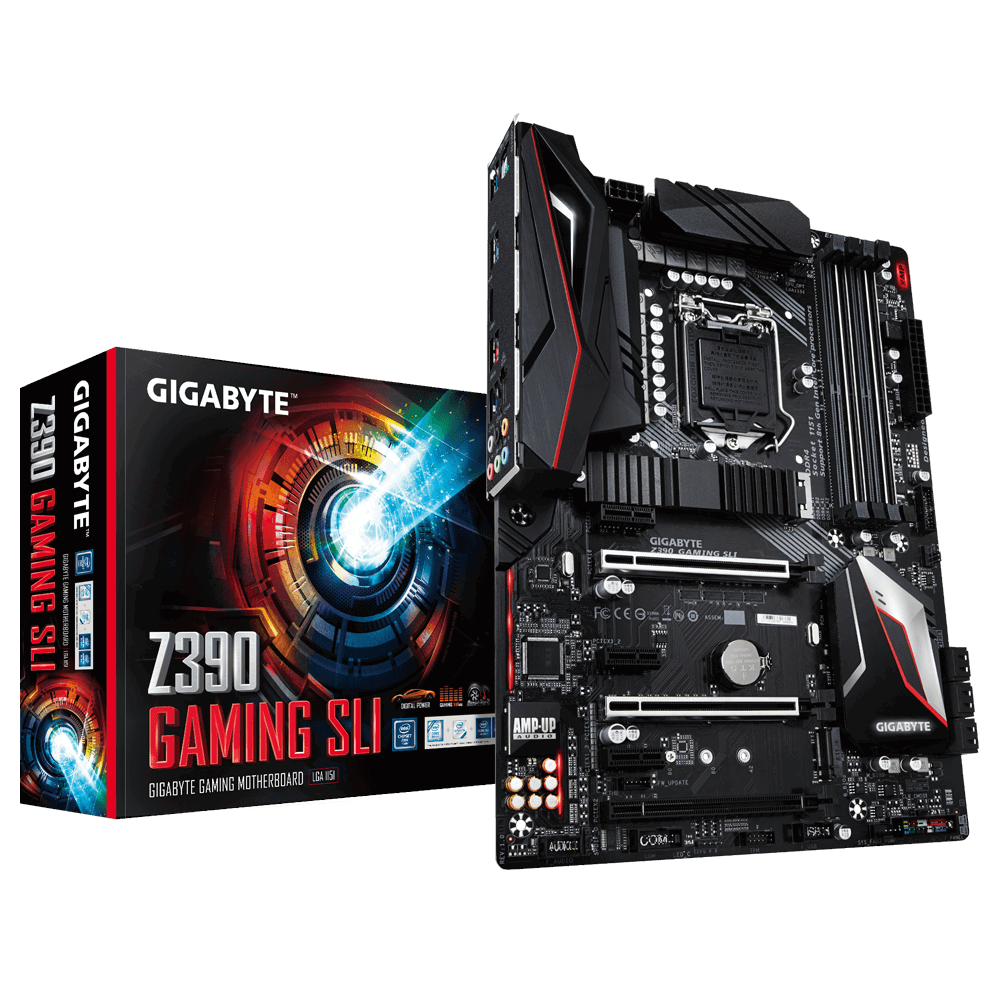 купить Материнская плата Gigabyte Z390 GAMING SLI Intel Z390 LGA1151 4xDDR4 6xSATA HDMI RAID 2M.2 ATX в Алматы