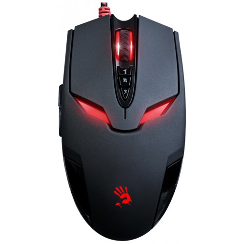 купить Мышь игровая Bloody V4M BLACK Оптическая USB 3200 dpi в Алматы