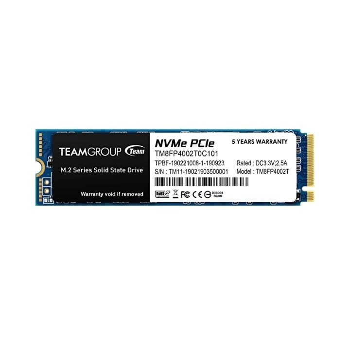 купить Твердотельный накопитель Team Group MP34 2Tb, M.2, NVMe 1.3, 3000/2600 MB/s, TM8FP4002T0C101 в Алматы