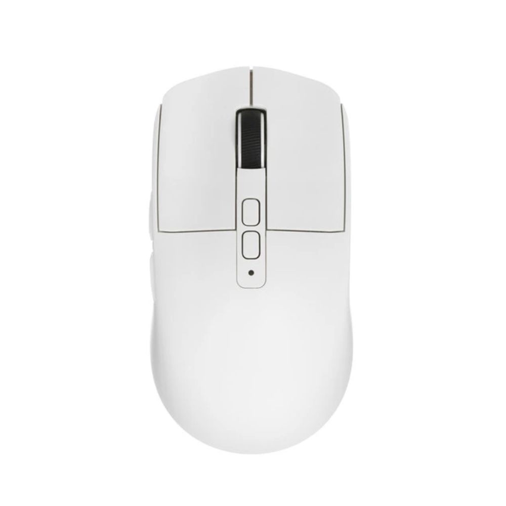 Купить Мышь Attack Shark X6 White, PAW3395, 26000 DPI, 2.4/BT/Wired, 80 Million Clicks, 500mAh, 49&plusmn;3g в Алматы