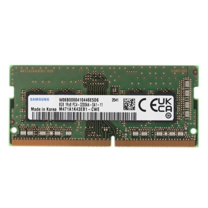 купить Оперативная память для ноутбука Samsung  8GB DDR4 3200 SO DIMM Non-ECC, 1.2V, M471A1K43EB1-CWED в Алматы