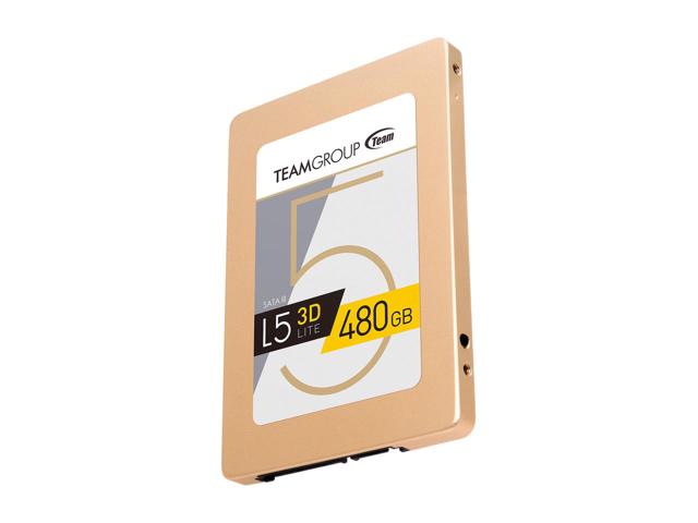 купить SSD-накопитель Team Group L5 Lite 3D 480Gb, 2.5*, 7mm, SATA-III 6Gb/s, 3D NAND TLC, T253TD480G3C101 в Алматы