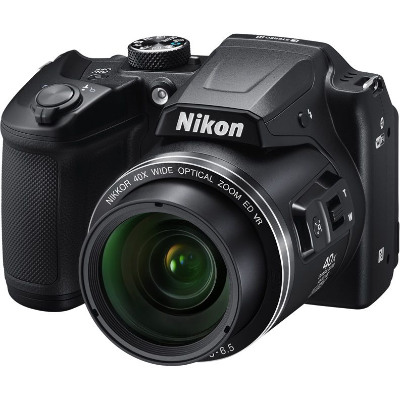 купить Фотоаппарат компактный Nikon COOLPIX B500 черный в Алматы