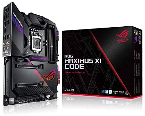 купить Сист. плата Asus ROG MAXIMUS XI CODE, Z390, S1151, 4xDIMM DDR4, 3xPCI-E x16, PCI-E x1, 2xM.2, 6xSATA, HDMI, ATX в Алматы