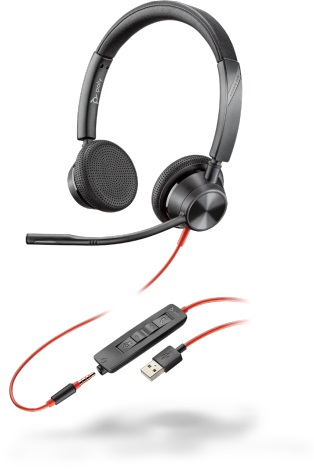 купить Plantronics Гарнитура Blackwire 3325, BW3325-M USB-A в Алматы