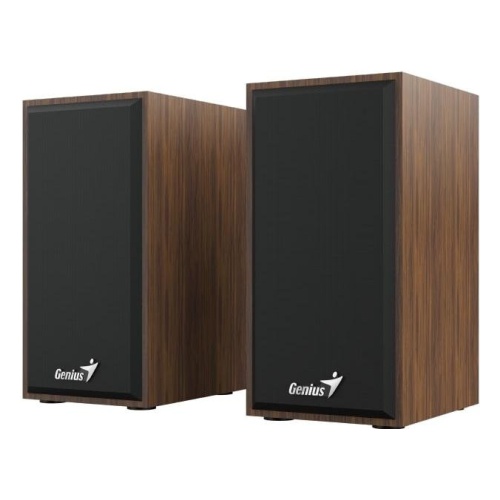купить Колонки Genius SP-HF180 /2.0  Wood,  6W (3W x 2), USB-питание, 160Hz-18KHz, 1,2 м, 3,5мм 31730029400 в Алматы