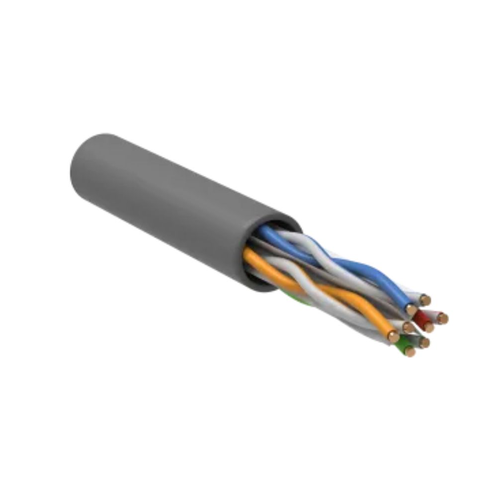 купить LC1-C604-111 ITK Витая пара U/UTP кат.6 4х2х23AWG solid PVC серый (305м) в Алматы