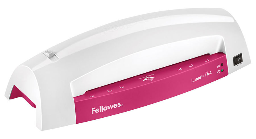 купить Ламинатор Fellowes Lunar+ A4, серый/фуксия, 2х125 мкм, 30 см/мин	 в Алматы