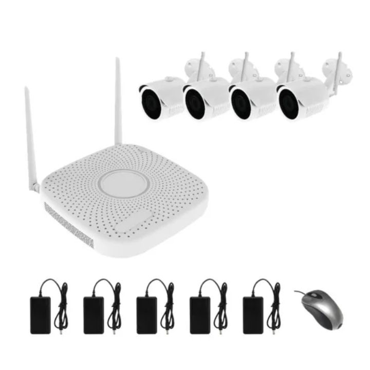 купить Комплект видеонаблюдения 4+1 CANTONK WIFIPGE420RHE200 <2MP, 4CH, WIFI> в Алматы