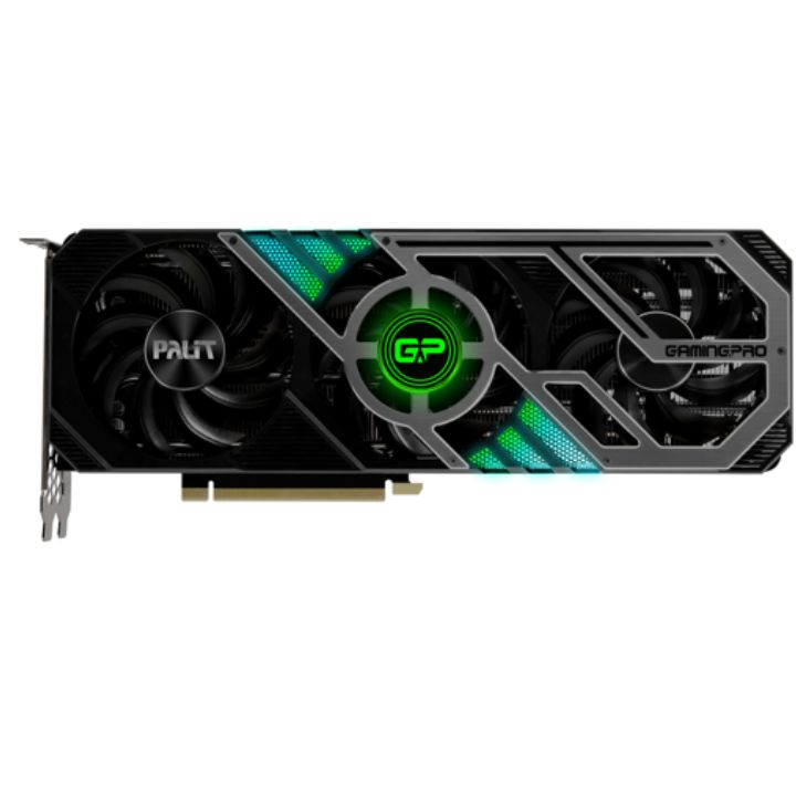 купить Видеокарта PALIT RTX3080 GAMINGPRO OC 12G (NED3080S19KB-132AA) в Алматы