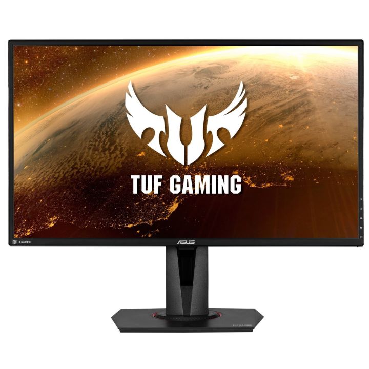 купить Монитор ASUS VG27AQ IPS,27,16:9 WQHD (2560x1440x165Hz),350cd/m2,1000:1,100M:1,178/178,1ms,2HDMI,DP,Sp2W,Gaming,Black в Алматы