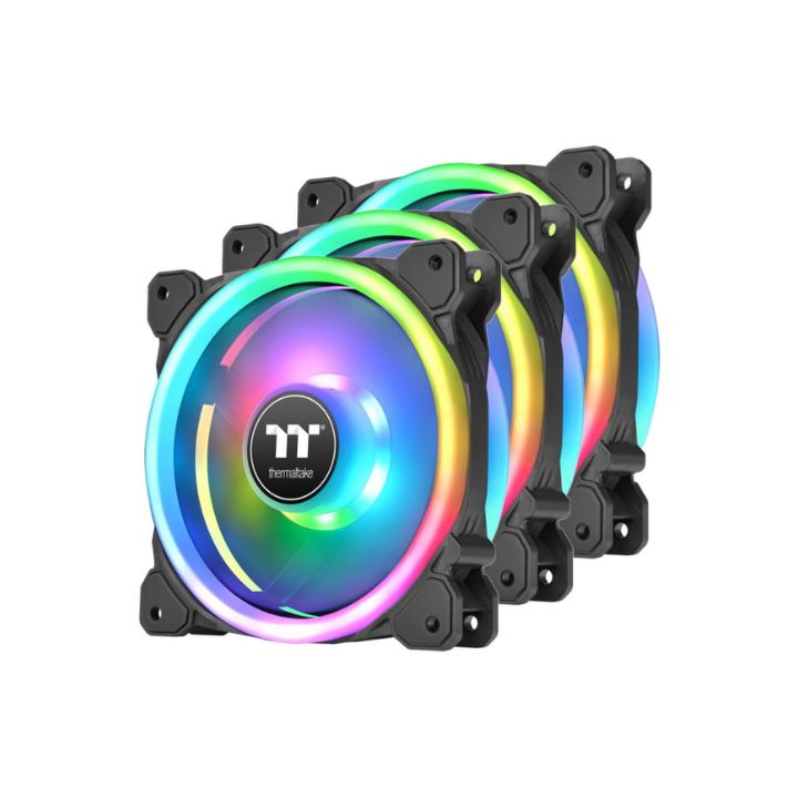 купить Кулер для компьютерного корпуса Thermaltake SWAFAN 12 RGB Radiator Fan TT Premium Edition (3-Fan Pac) в Алматы