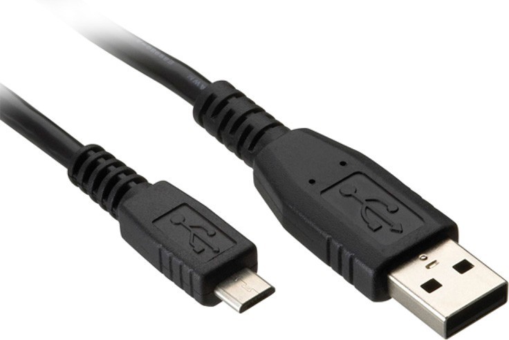 купить Кабель PowerPlant USB 2.0 AM - Micro, 0.1м в Алматы