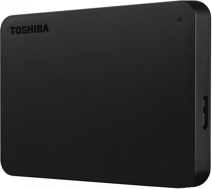 купить Внешний Жесткий диск Toshiba 1Tb, 2.5" Canvio Basics + USB-C adapter USB3.0 + Type-C  HDTB410EK3AB в Алматы