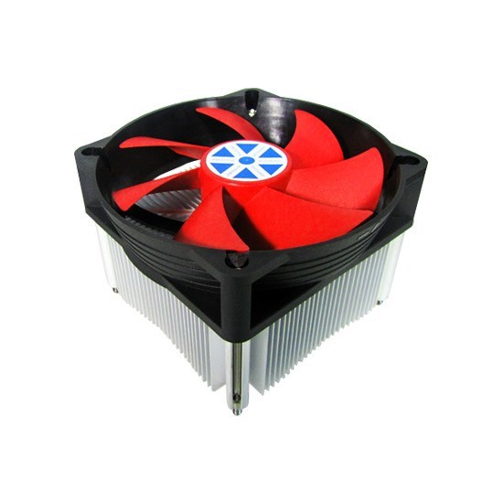 купить Кулер, X-COOLER, X137B(ball), Business Series, Intel LGA1150/1156/1155, 95W, Алюминиевый Радиатор, Габариты: 11*11*6.7см, 32 db(A), 2200 об/мин, медная вставка, 3 pin, Красно-Чёрный в Алматы