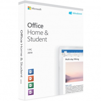 купить Office Home and Student 2019 Russian 1 License Kazakhstan Only Medialess P6 в Алматы