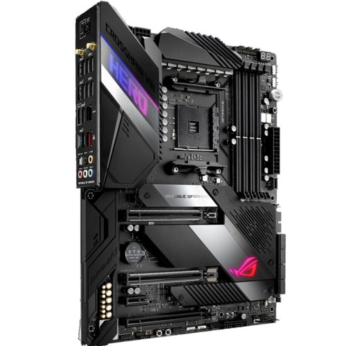купить Материнская плата ASUS ROG CROSSHAIR VIII HERO(WI-FI) AM4 4xDDR4 8xSATA RAID 3xM.2 10xUSB3.2 ATX в Алматы