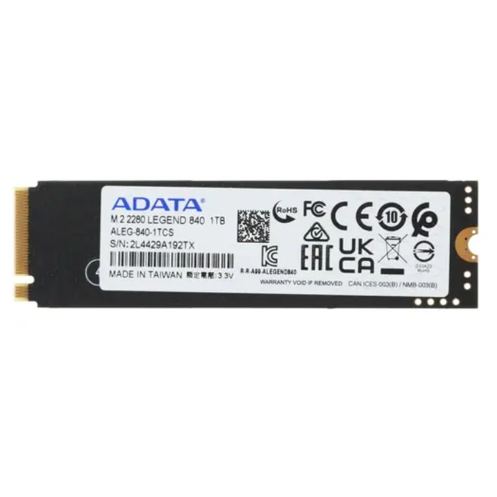 купить Твердотельный накопитель SSD ADATA Legend 840 ALEG-840-1TCS 1000GB M.2 в Алматы