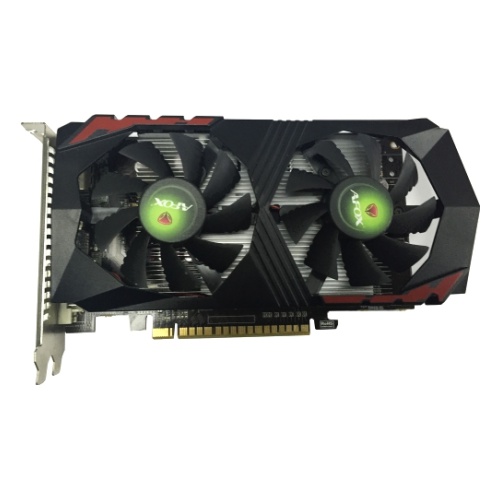 купить 4GB GTX1050 Ti GDDR5 128-bit 1290/1392 MHz, 7010 MHz, PCIex3.0x16 DP HDMI DVI AFOX (AF1050TI-4096D5H2-V3) Fan, 195 мм, 2 слота в Алматы