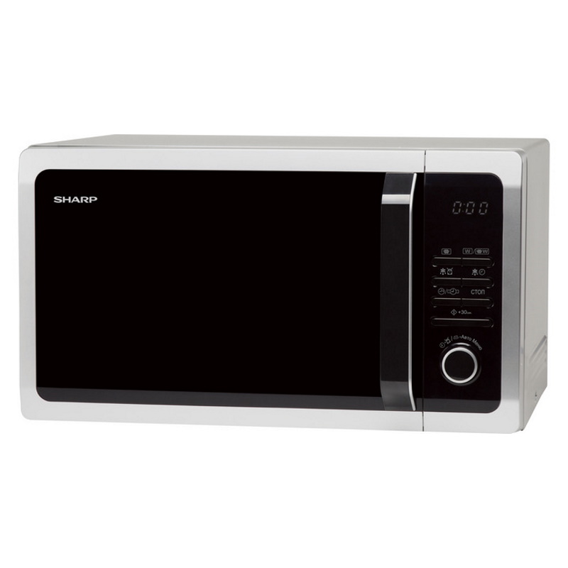 купить МИКРОВОЛНОВАЯ ПЕЧЬ SHARP R7852RSL С ГРИЛЕМ, SILVER /  в Алматы