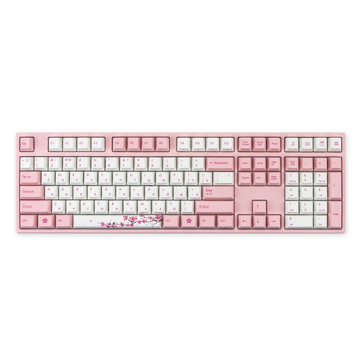 купить Клавиатура Varmilo Sakura V2 VEA108 Cherry MX Blue в Алматы