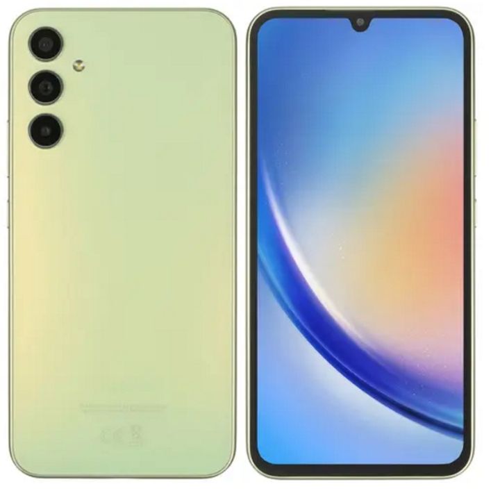 купить Смартфон Samsung Galaxy A34 5G 128GB Green (SM-A346ELGASKZ) в Алматы