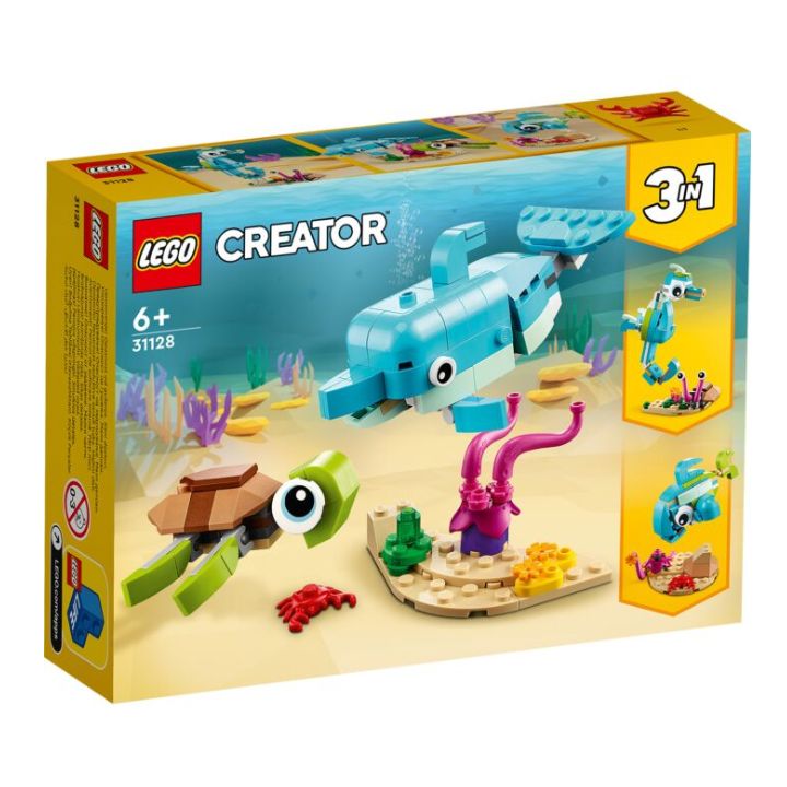 купить Конструктор LEGO Creator Дельфин и черепаха в Алматы