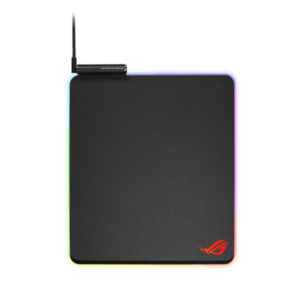 купить Коврик резиновый ASUS NH02 ROG BALTEUS 320X370X7.9MM/Aura Sync/USB port&nbsp;90MP0110-B0UA00 в Алматы