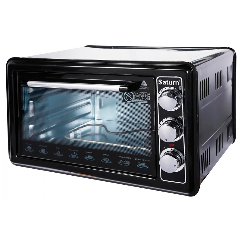 купить Электропечь Saturn ST-EC10701 черный в Алматы