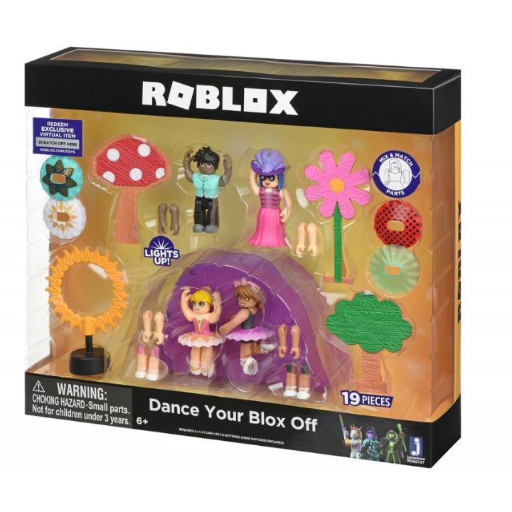 купить ИГРОВАЯ КОЛЛЕКЦИОННАЯ ФИГУРКА  ROBLOX FEATURE ENVIRONMENTAL SET DANCE YOUR BLOX OFF W3 в Алматы